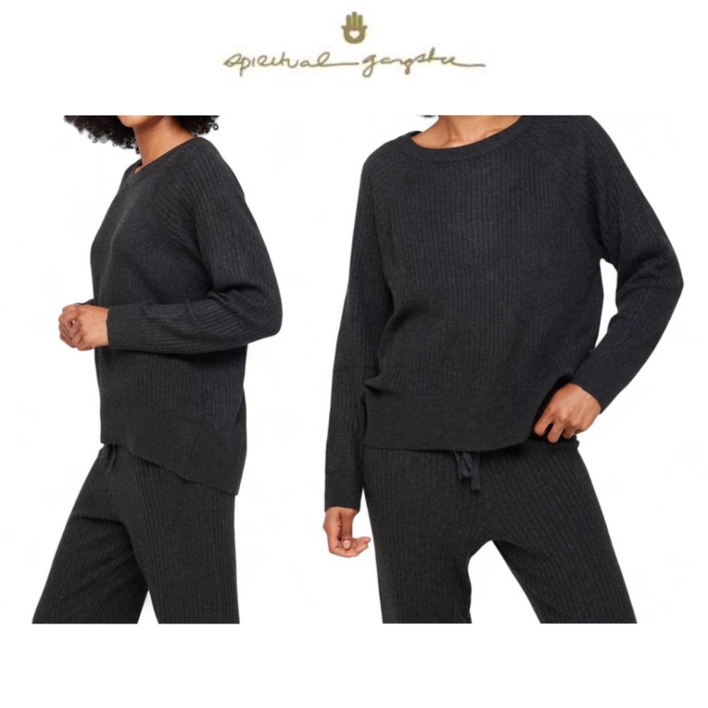 Spiritual Gangster Luxe Essential Ballet Sweater